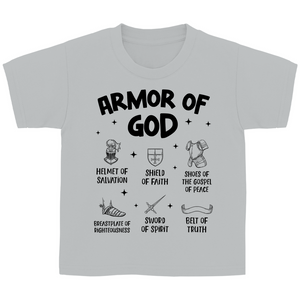 Kinder T-Shirt armor of god