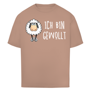 Oversize T-Shirt ich bin gewollt