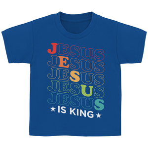 Kinder T-Shirt jesus is king