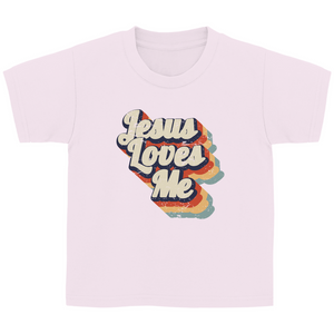 Kinder T-Shirt jesus loves me