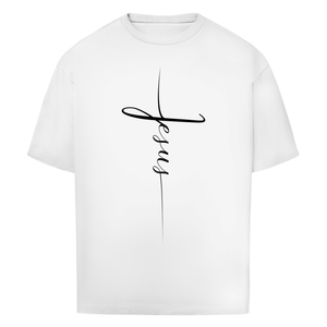 Oversize T-Shirt jesus kreuz
