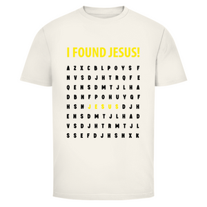 Herren T-Shirt i found jesus