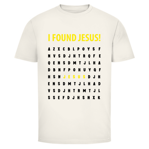 Herren T-Shirt i found jesus