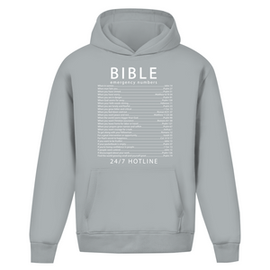 Oversize Hoodie Ohne Kordel bible