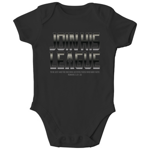 Kinder Bio Body Join his league romans 3:25-26