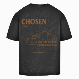 Oversize Washed T-Shirt chosen by god 2 thessalonians 2:13