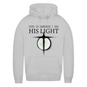 Damen Hoodie even in darkness i see his light