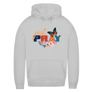 Damen Hoodie just pray