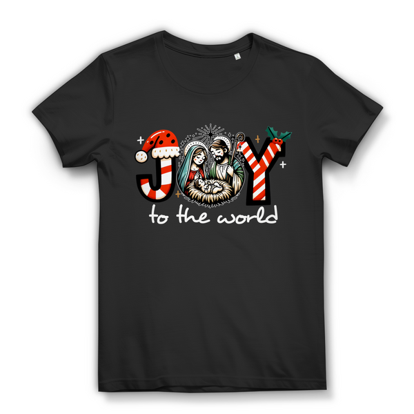 Damen Bio T-Shirt joy to the world