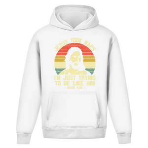 Oversize Hoodie Ohne Kordel jesus took naps mark 4:38