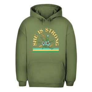 Unisex Oversize Hoodie she is strong
