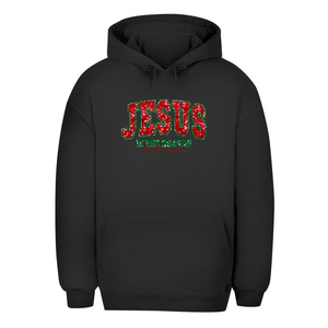 Unisex Oversize Hoodie jesus is the reason for the season