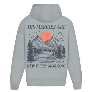 Oversize Hoodie Ohne Kordel his marcies are new every morning