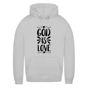 Damen Hoodie god is love