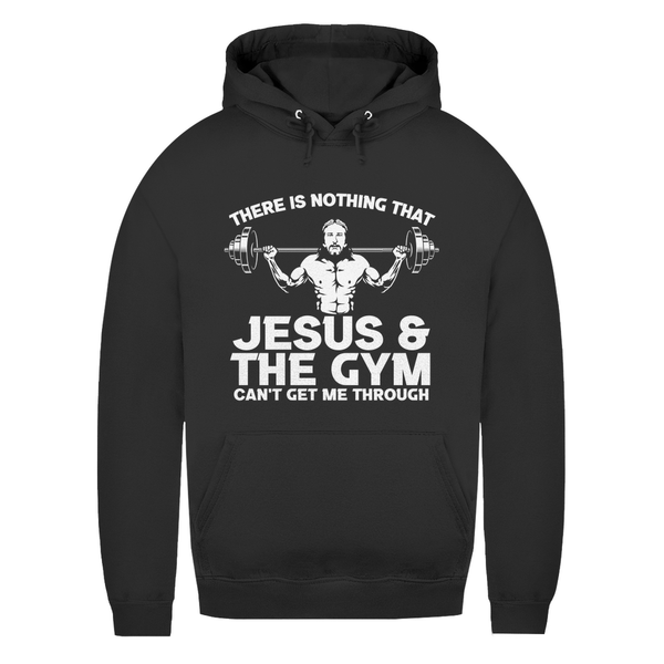 Damen Hoodie jesus and gym