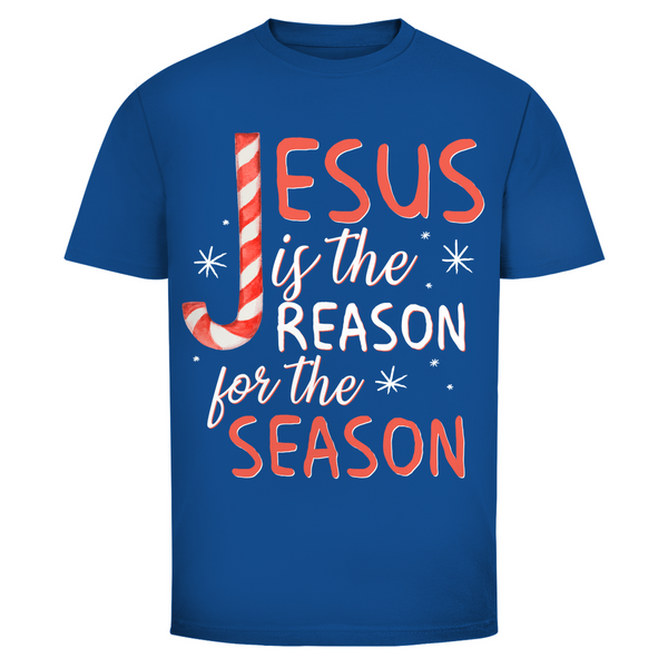 Herren T-Shirt jesus is the reason for the season