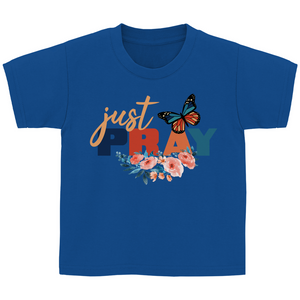 Kinder T-Shirt just pray