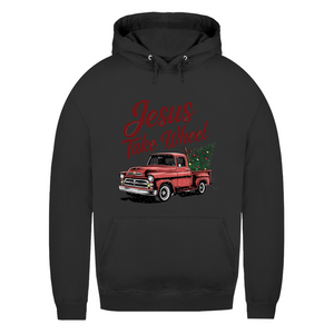 Damen Hoodie jesus take wheel