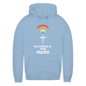 Damen Hoodie enter the password for god