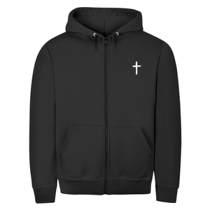 Zipper Hoodie kreuz