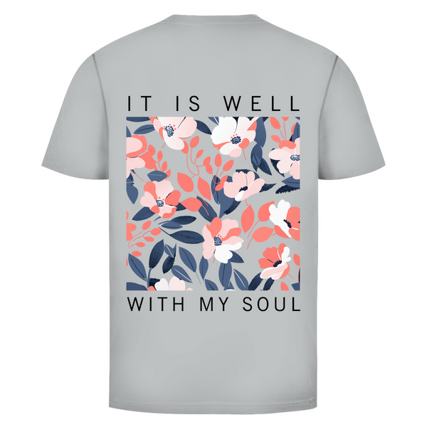 Herren T-Shirt it is well with my soul