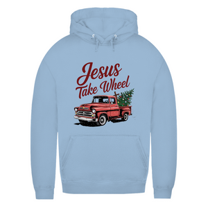 Damen Hoodie jesus take wheel