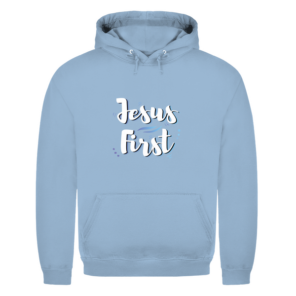 Herren Hoodie jesus first