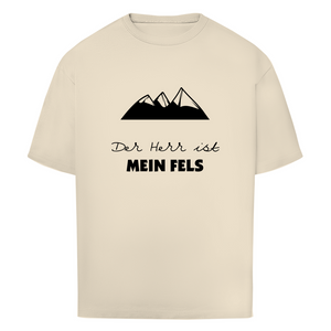 Oversize T-Shirt der herr ist mein fels