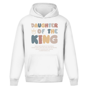 Oversize Hoodie Ohne Kordel daughter of the king 2 corinthians 6:18