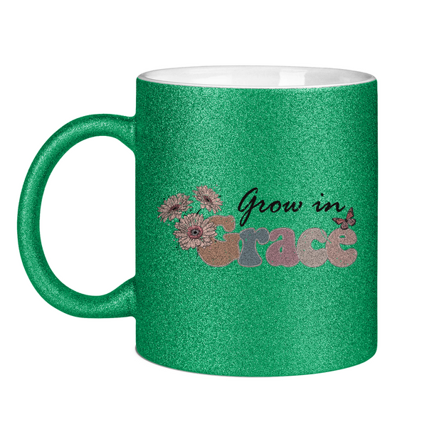 Glitzertasse grow in grace