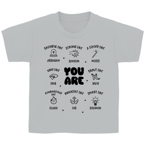 Kinder T-Shirt you are strong