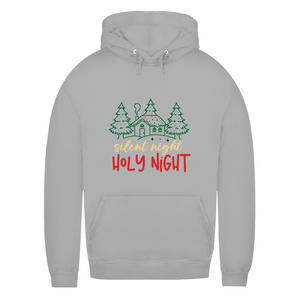 Damen Hoodie silent night holy night