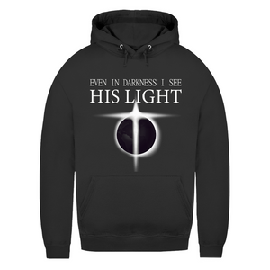Damen Hoodie even in darkness i see his light
