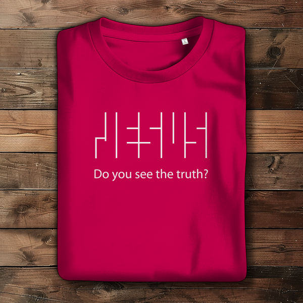 Damen Bio T-Shirt jesus do you see the truth