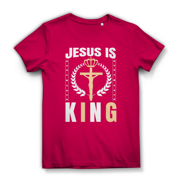 Damen Bio T-Shirt jesus is king