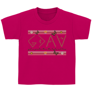 Kinder T-Shirt god is greater