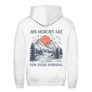 Damen Hoodie his marcies are new every morning