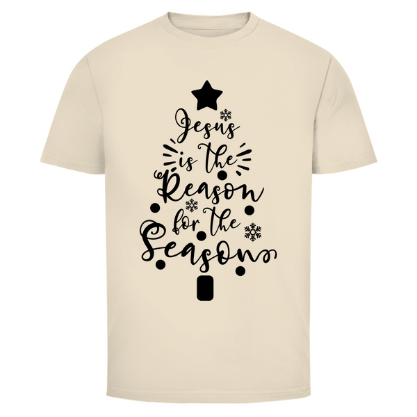 Herren T-Shirt jesus is the reason for the season