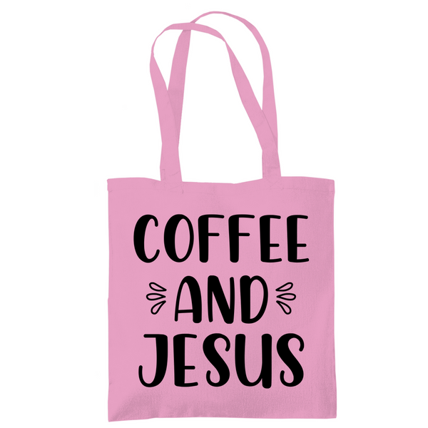 Tragetasche coffee and jesus