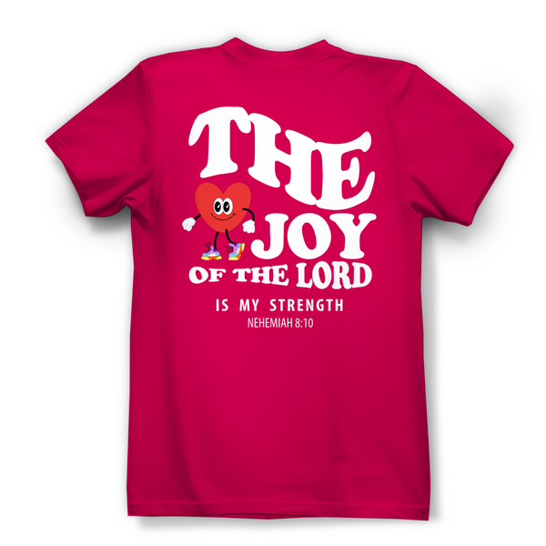 Damen Bio T-Shirt the joy of the lord nehemiah 8:10