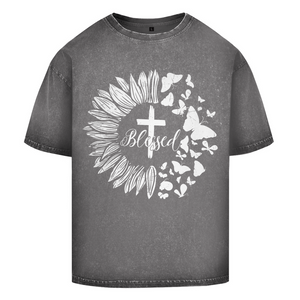 Oversize Washed T-Shirt blessed