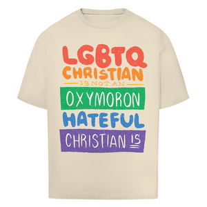 Oversize T-Shirt lgbtq christian