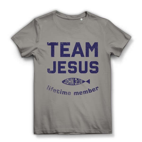 Damen Bio T-Shirt team jesus john 3:16