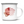 Emaille Tasse der mich stark macht blume