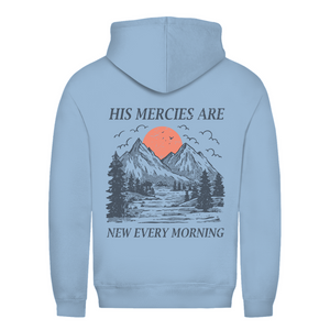 Damen Hoodie his marcies are new every morning