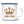 Emaille Tasse jesus is king krone