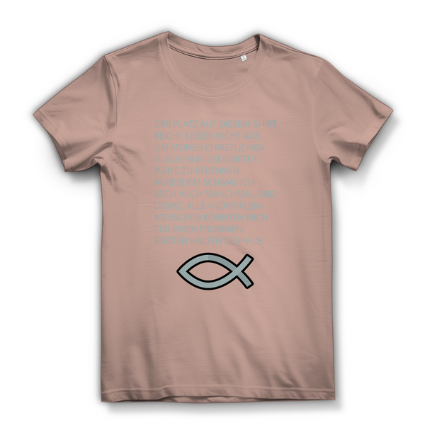 Damen Bio T-Shirt ICHTHYS spruch