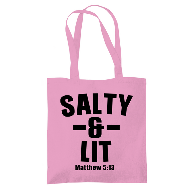 Tragetasche salty and lit matthew 5:13