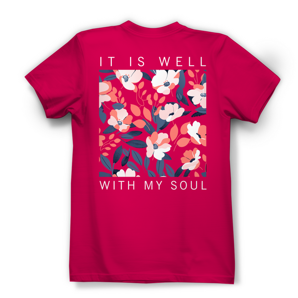 Damen Bio T-Shirt it is well with my soul