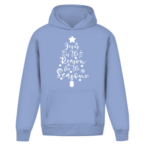 Oversize Hoodie Ohne Kordel jesus is the reason for the season